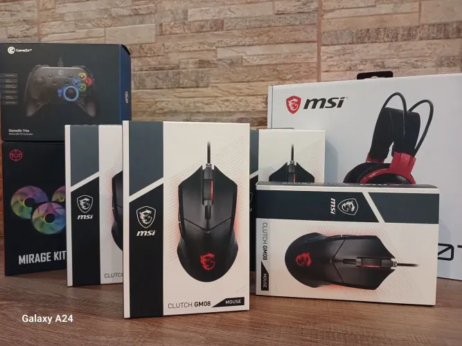 Mouse Gamer MSI Clutch GM08 - Novo na Caixa Lacrado