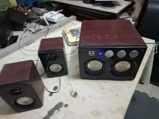 Caixa de Som C3 Tech 2.1