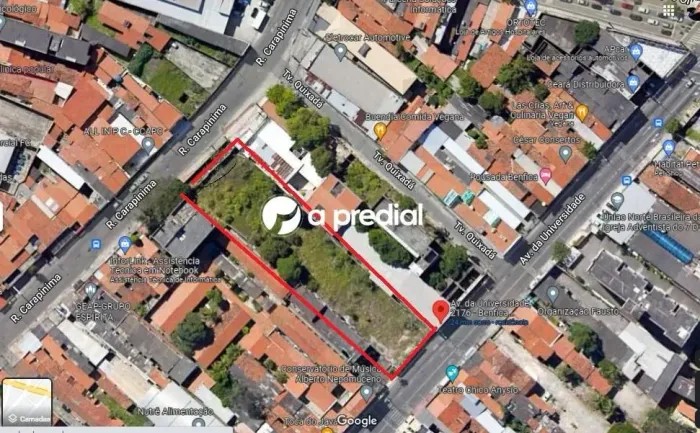 Locação de Terreno / Padrão na cidade de Fortaleza