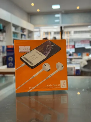 Fone de ouvido Lightning para iPhone 7/8/X/XS/XR