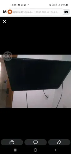 Vendo TV 42 Samsung +aparelho +suporte parede