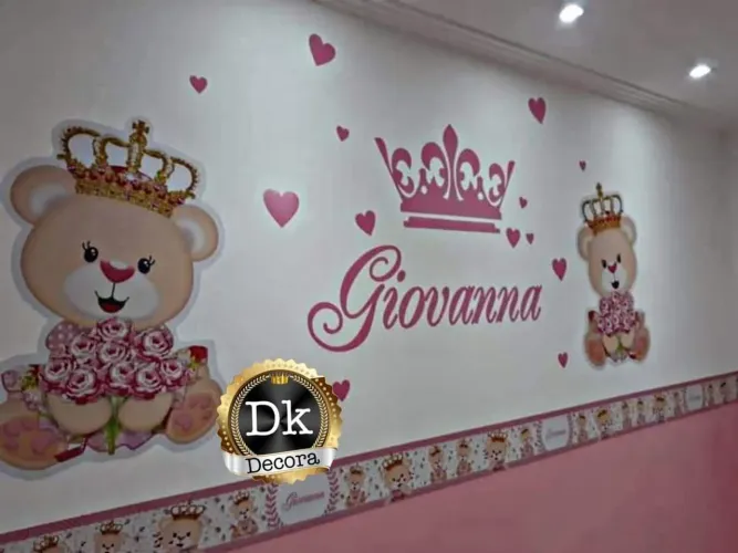Adesivo decorativo com faixa