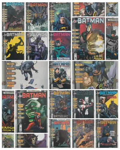 Batman Premium n° 1 a 23 Ed. Abril Coleção Completa