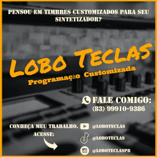 Timbres Customizados Para Sintetizadores ( Programaçao )