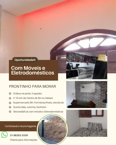 Kitnet com água e luz incluso- Oportunidade.