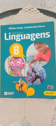 Livro Linguagens 8º Ano - Português - Atual Editora