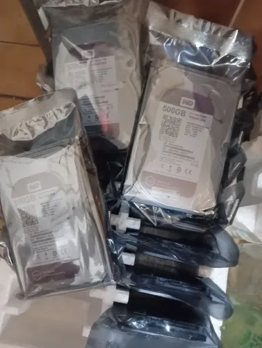 5 HD western digital 500gb