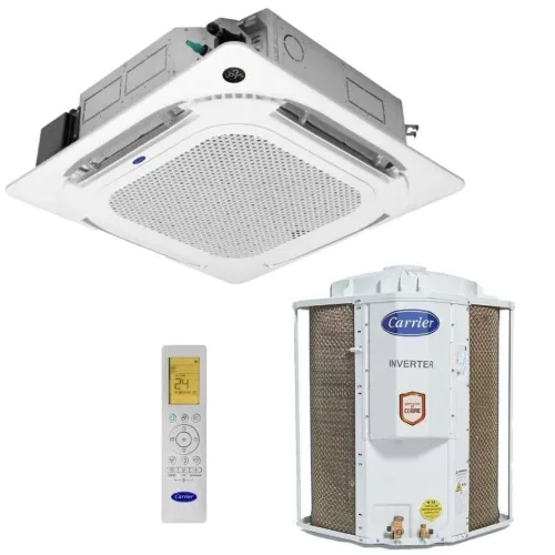 Split Cassete 4 Vias Inverter Carrier 60.000 BTUs Frio