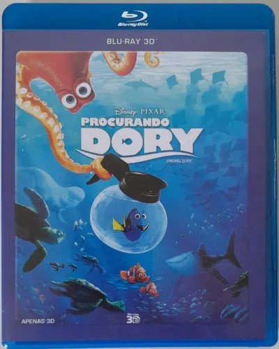 Blu-ray Procurando Dory 3D