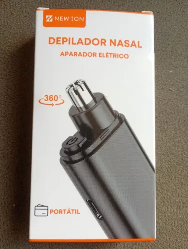 Depilador Nasal Portátil Recarregável - Novo