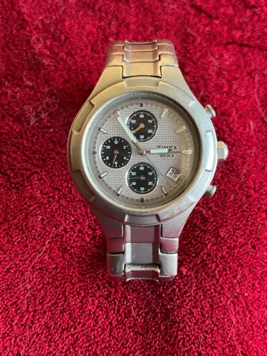Relógio TIMEX de pulso case e pulseira titanium