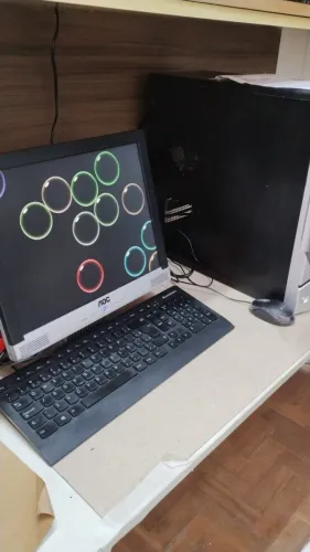 COMPUTADOR PC DUALCORE E5300  E Monitor 17.1 Polegadas  LCD 