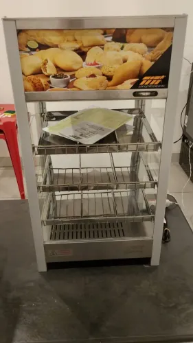 Estufa Salgado Vapor E Led Abertura Traseira 9 Bandejas Titã (Usado)