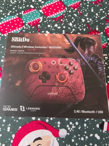 Controle Sem Fio 8bitdo Ultimate 2 Vermelho Wuchang