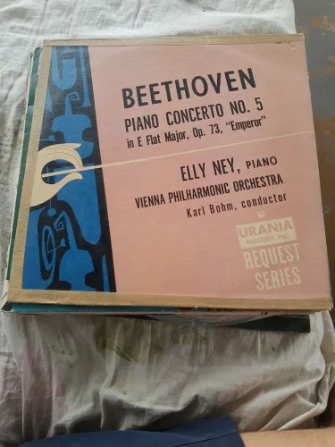 Disco de Vinil Beethoven - Concerto No. 5 - Elly Ney
