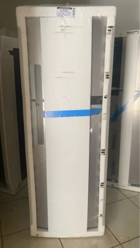 Geladeira Brastemp inox frost free na caixa sem uso 