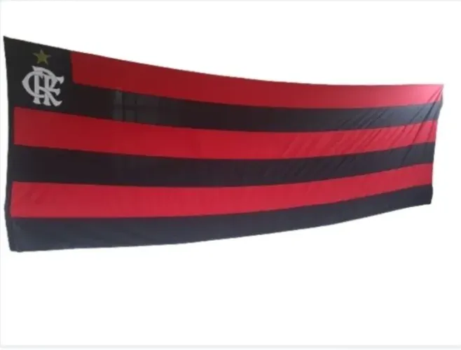 Bandeira Flamengo 6,00 X 2,00 envio para todo Brasil
