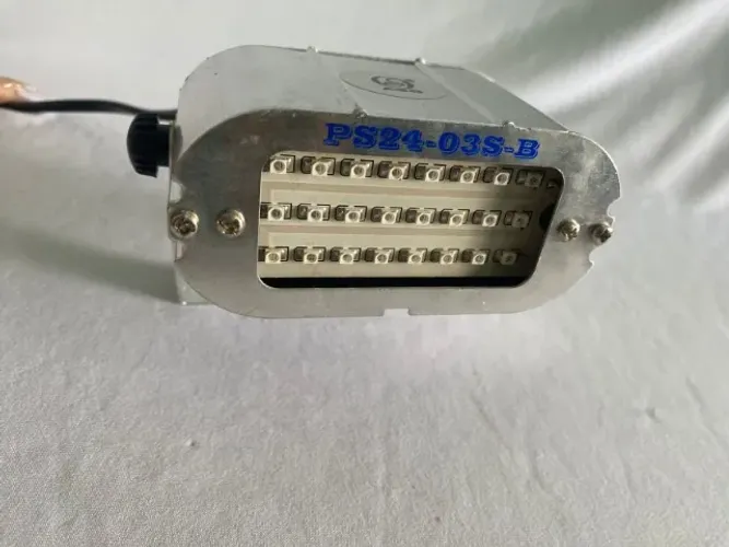 Mine Strobo Azul 24 Leds Smd Efeito Camera Lenta 110v NOVO