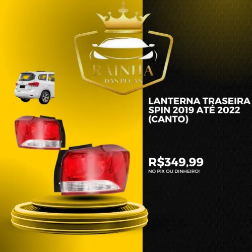 Lanterna Traseira Spin 2019 até 2022 (Canto)
