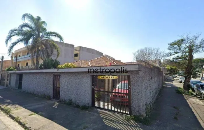 Terreno à venda, 600 m² por R$ 1.706.000,00 - Vila Pires - Santo André/SP