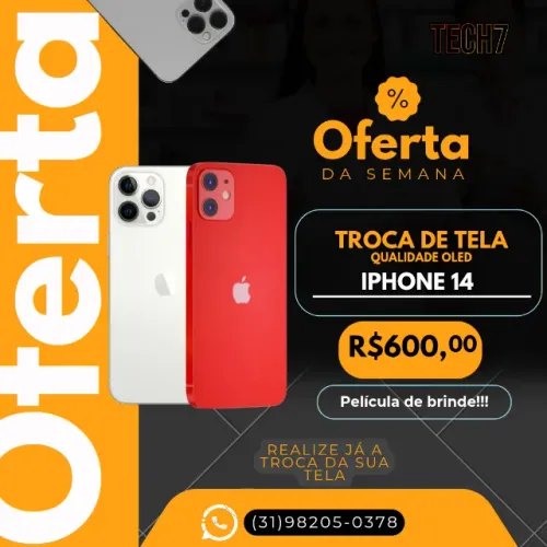 Tela iPhone 14 Com instalação inclusa