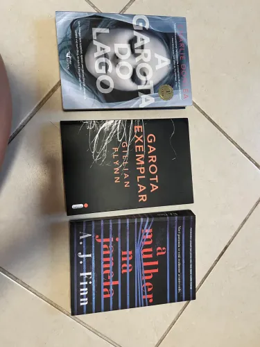 Kit Suspense: A Garota do Lago, Garota Exemplar +A Mulher na Janel