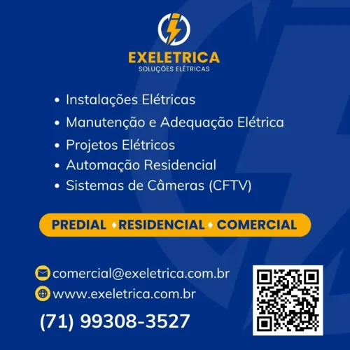 Eletricista em Salvador - Aceitamos Cartão