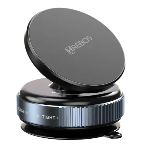 Hrebos Suporte Veicular Fixação por Sucção e Magnética Premium Air Dock - Hrebos