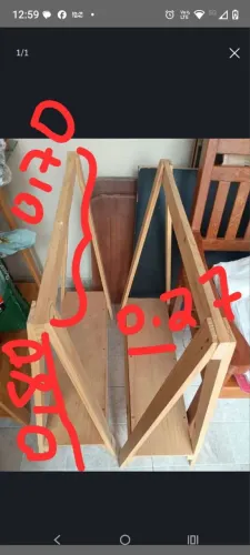 Calavete, base de mesa, bancada, multiuso.