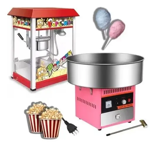 Kit Completo: Decoração + pula pula + Pipoca e Algodão Doce