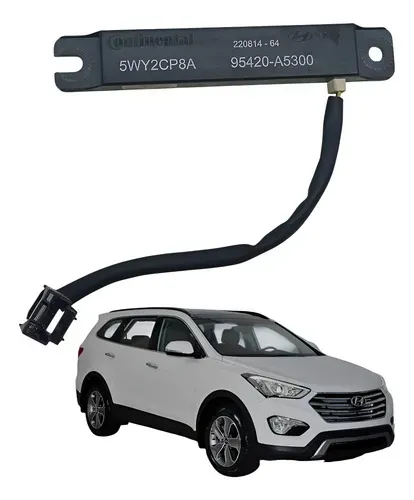 Sensor Antena Chave Keyless Hyundai Santa Fe 2014 2018 Preto