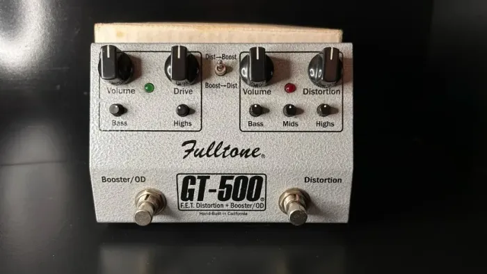 Pedal Fulltone GT 500 Versão Silver Overdrive Boost Distortion
