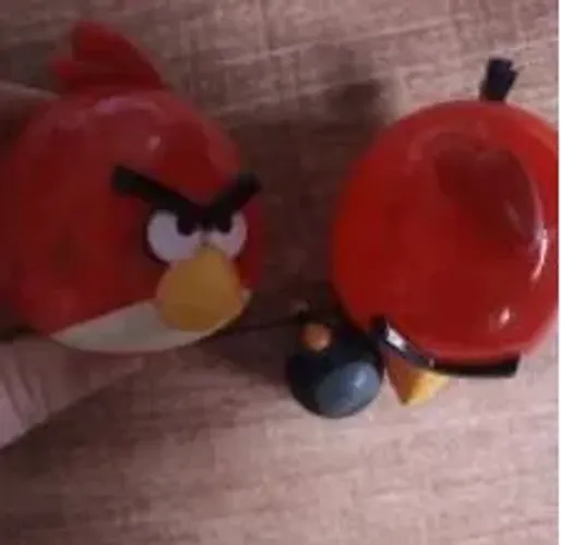 2 Angry Birds vermelho 