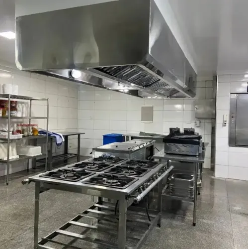 Coifa Industrial,Tubulaçoes para Cozinha Profissional. 