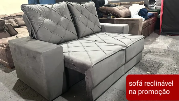 Sofá retrátil  novo promoção hoje entrego garantia 