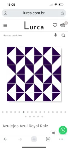 Azulejo LURCA Azul Royal