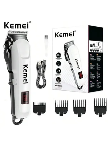 Máquina de Cortar Cabelo Kemei Profissional