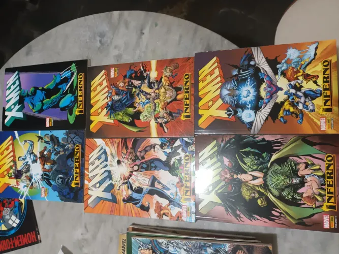 Coleção X-Men Inferno - HQs Marvel