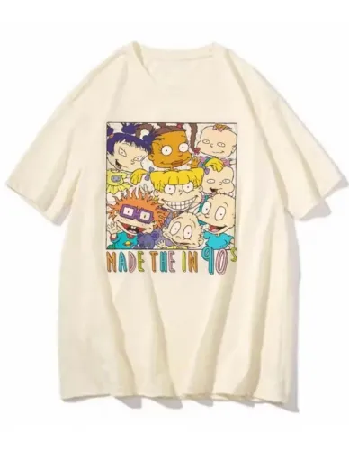 Camiseta Rugrats Made The In 90s - Unissex