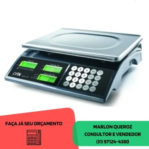 Balança Eletrônica Toledo 30 KG Nova