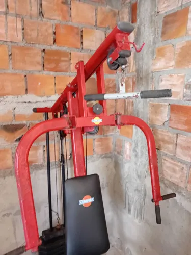 Estação de musculação