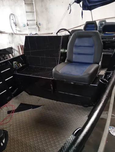 barco semi chata de 6m