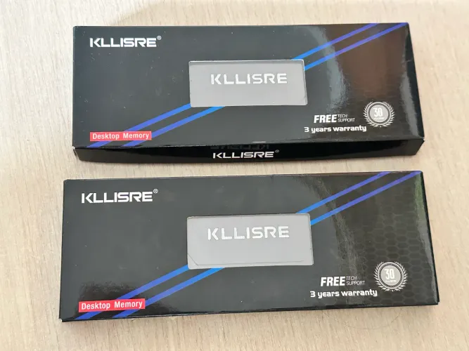 Memória RAM 2x4gb ddr4 (kllisre)