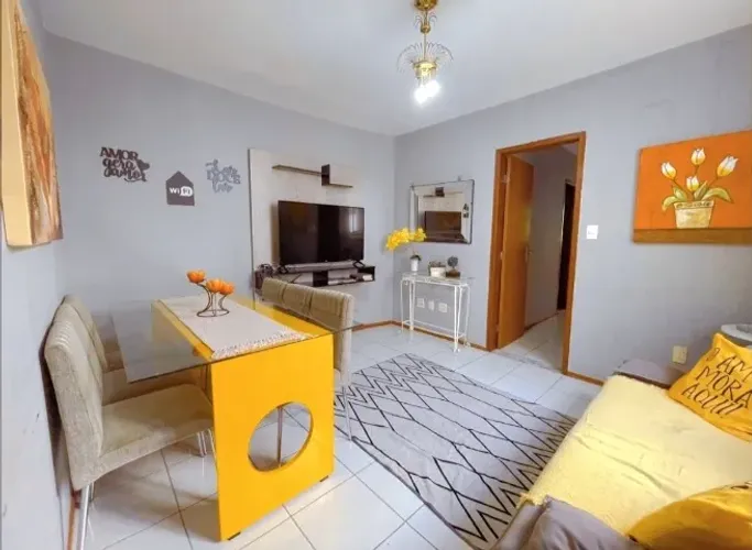 Mobiliado 2 Quartos | Gambery | 5min Centro | Garagem | Aluga Temporada 3 Meses ou Mais