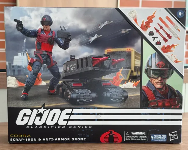 GI Joe Classified Scrap-Iron e Anti-Armor Drone