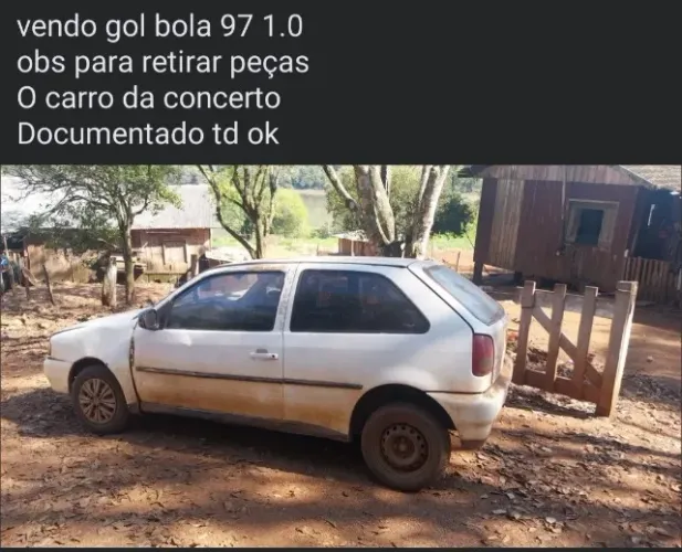 Volkswagen Gol Geração II 1.0 8V 58cv MI Gasolina Mec. 2P 1997