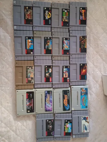 Super Nintendo jogos