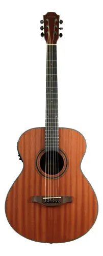 Violão Benson Folk Ativo Aço Gfm100 E Ns Elétrico Cor Marrom
