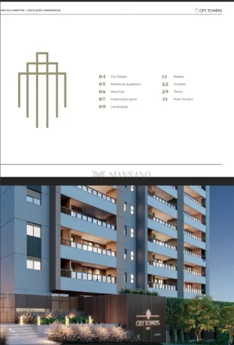 Cobertura para venda com 259,02 m² e 3 quartos em Jardim Paulista, Bauru - SP