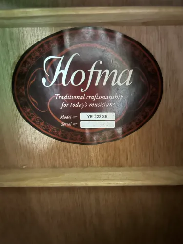 Violão Hofma YE-223 SB - Oportunidade!